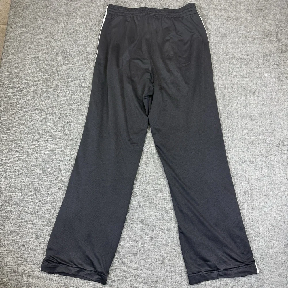 Vintage Nike Basketball Pants Mens Large‎ Black Ankle Zip Y2K Track Joggers
